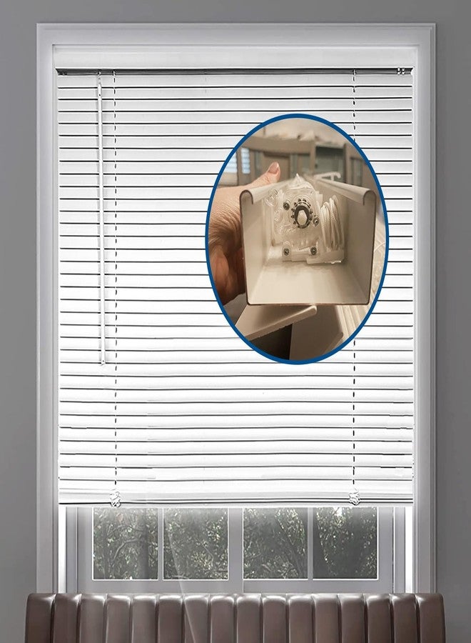 Surf turtle Tilt Mechanism Fits Hex Rod, 1/4" Hex Hole Ideal for 2" Horizontal Blinds with Transparent Thin Line and Curtain Accessories - Image 4